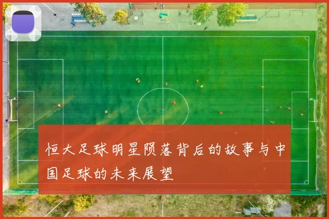 恒大足球明星陨落背后的故事与中国足球的未来展望