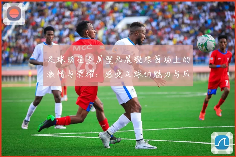 足球明星竖屏壁画展现绿茵场上的激情与荣耀，感受足球的魅力与风采